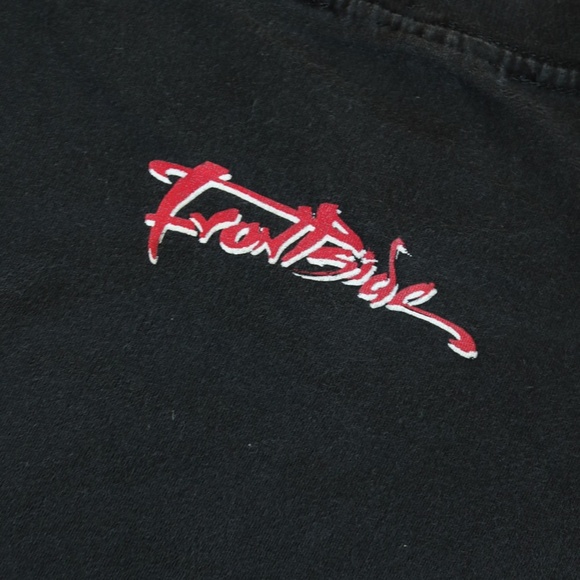 Vintage Y2K BMX Boy "Get Twisted" Print Black Tee / 10-12Y - Picture 4 of 4